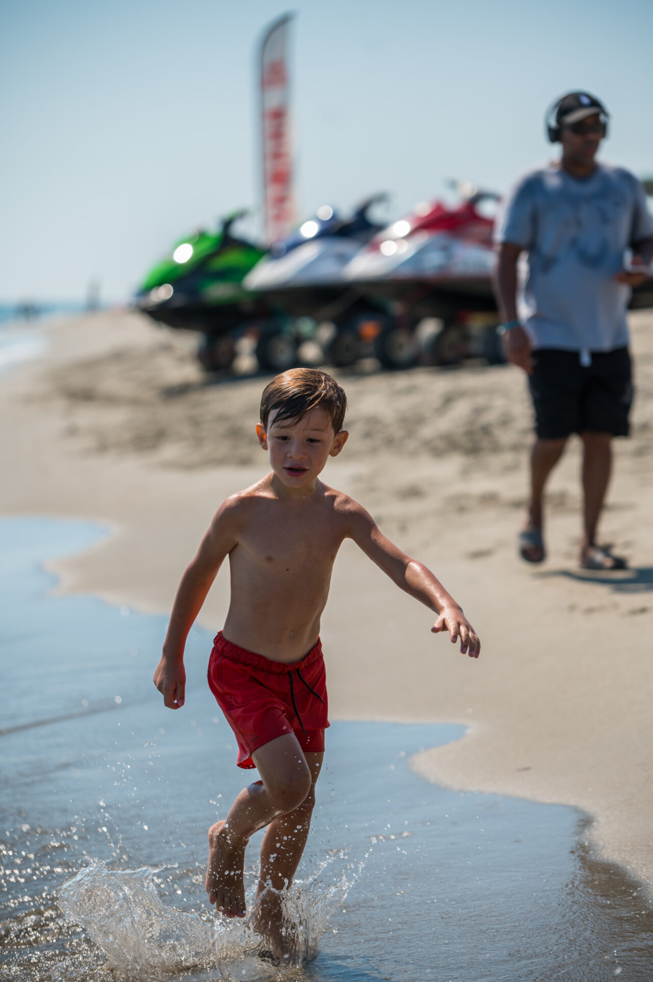 enfant sur la plage